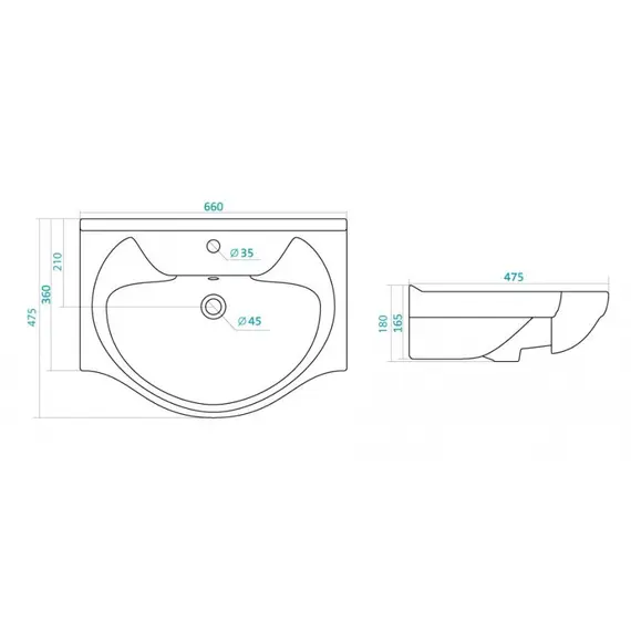 Тумба напольная с раковиной Style Line Олеандр