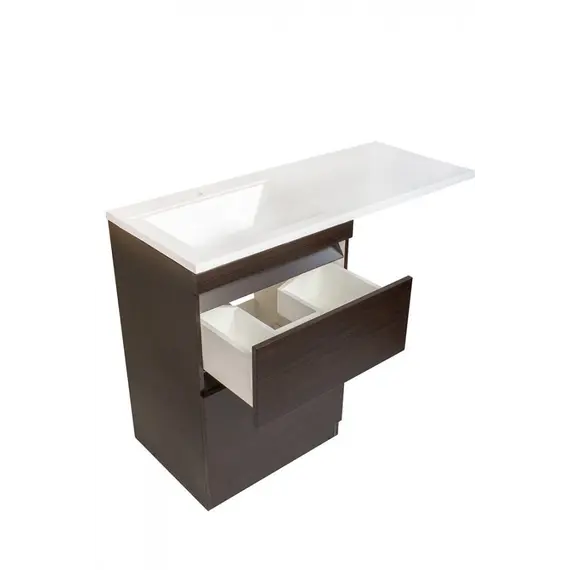 Тумба напольная Style Line с раковиной  Даллас  венге левая/правая 120