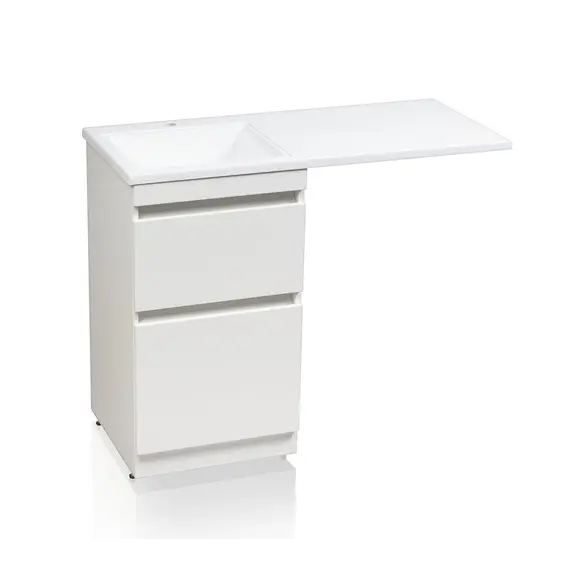 Тумба напольная 2 ящика Style Line с раковиной  Даллас левая/правая