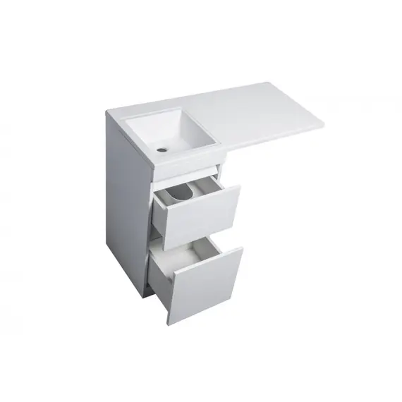 Тумба напольная 2 ящика Style Line с раковиной  Даллас левая/правая