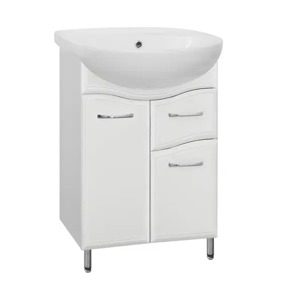 Тумба напольная с раковиной Style Line Эко Волна