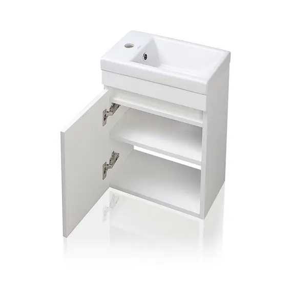 Тумба подвесная с раковиной Style Line Compact Como 40