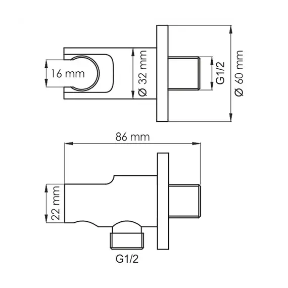 Подключение шланга WasserKRAFT Mindel 8500 A148