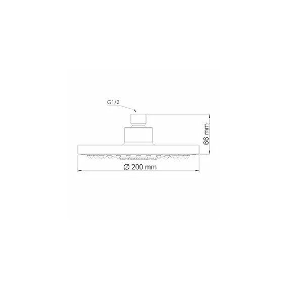 Душевая насадка WasserKRAFT  A029