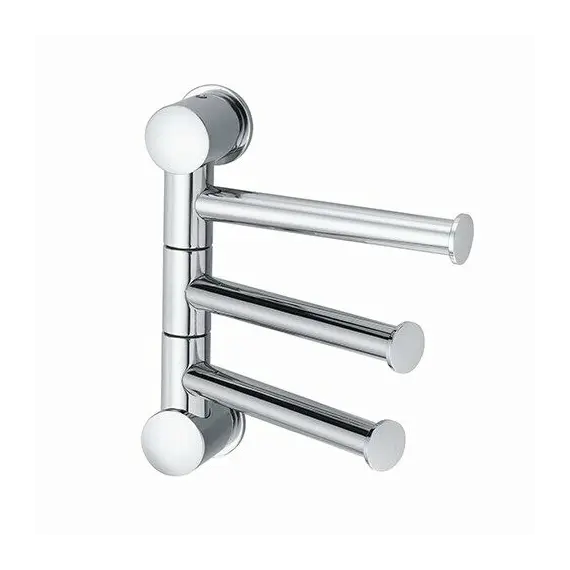 Держатель полотенец тройной WasserKRAFT  NEW K-1053NICKEL