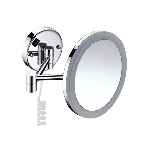 Зеркало с LED-подсветкой, 3-х кратным увеличением WasserKRAFT  K-1004