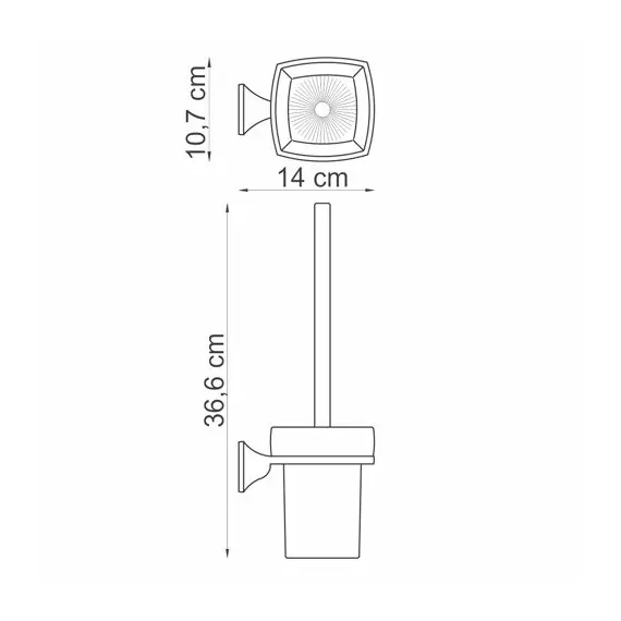 Щетка WasserKRAFT Wern K-2500 K-2527