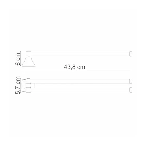 Держатель полотенец WasserKRAFT Wern K-2500 K-2531
