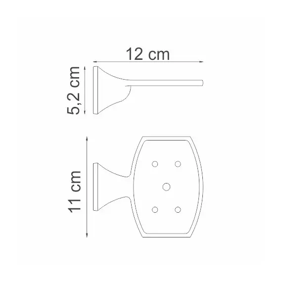 Мыльница WasserKRAFT Wern K-2500 K-2569