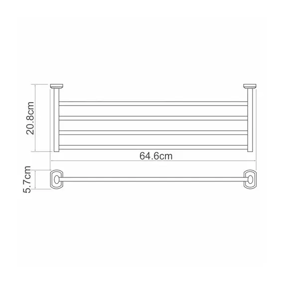 Держатель полотенца WasserKRAFT Oder K-3000 K-3011