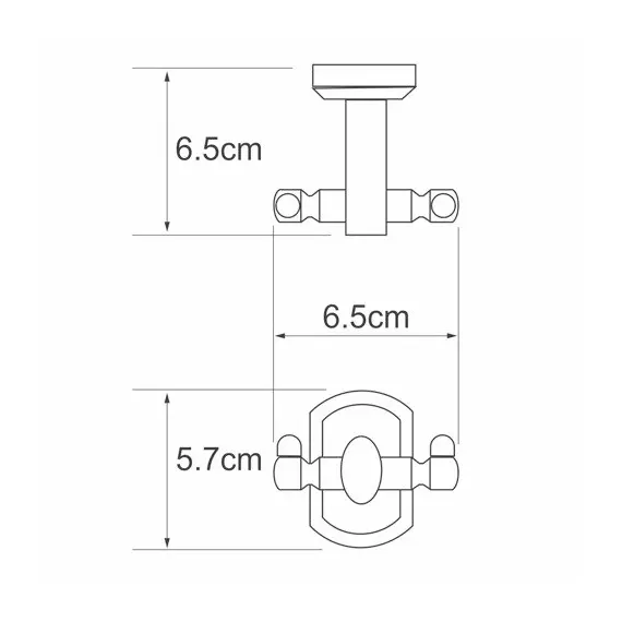 Крючок WasserKRAFT Oder K-3000 K-3023D