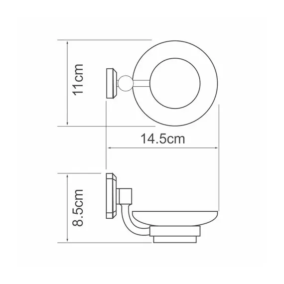 Мыльница WasserKRAFT Oder K-3000 K-3029