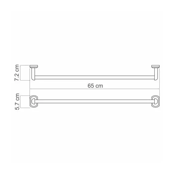Держатель полотенца WasserKRAFT Oder K-3000 K-3030