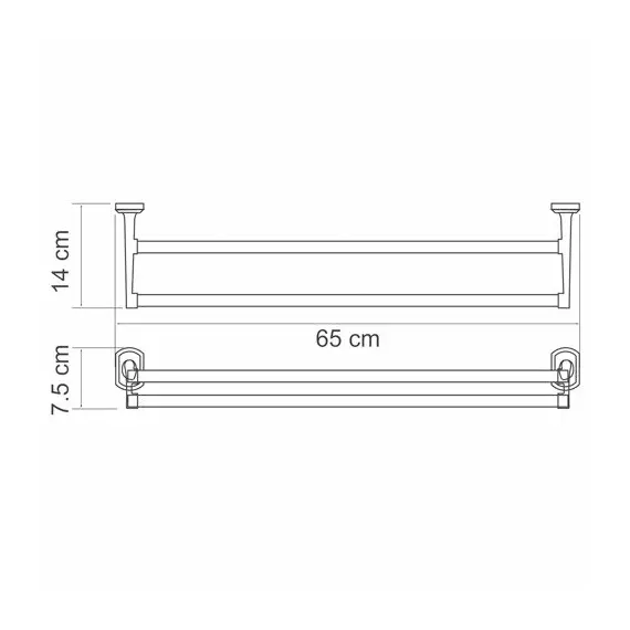 Держатель полотенца WasserKRAFT Oder K-3000 K-3040