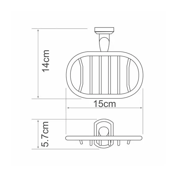 Мыльница WasserKRAFT Oder K-3000 K-3069