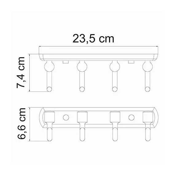 Вешалка  WasserKRAFT Oder  K-3074