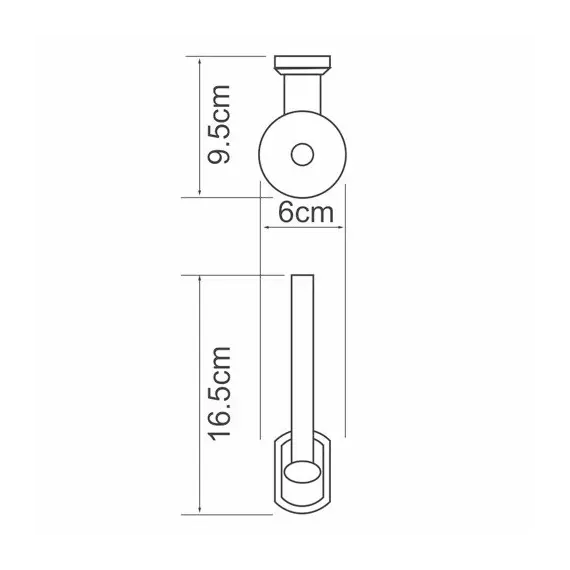 Держатель  туалетной бумаги WasserKRAFT Oder K-3000 K-3097