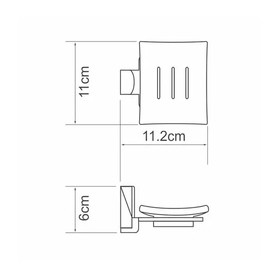 Мыльница WasserKRAFT Leine K-5000 K-5029