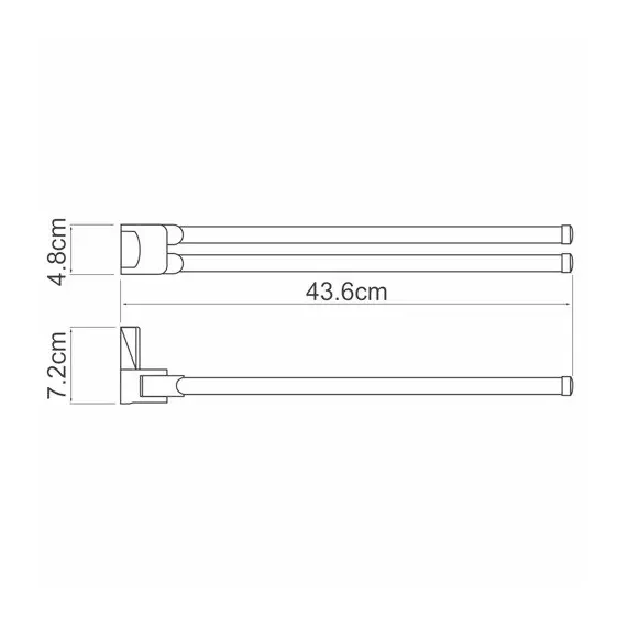 Держатель полотенца WasserKRAFT  Leine K-5000 K-5031