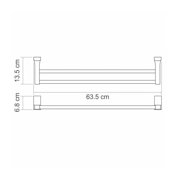 Держатель полотенца WasserKRAFT  Leine K-5000 K-5040