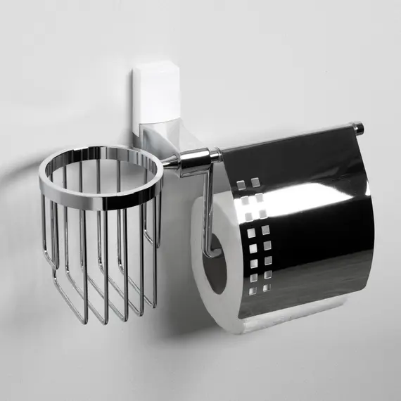 Держатель туалетной бумаги и освежителя  WasserKRAFT Leine K-5059WHITE