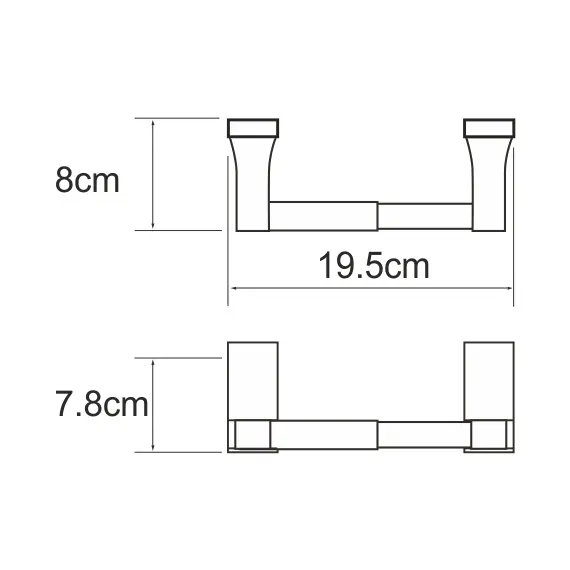 Держатель  туалетной бумаги WasserKRAFT Lopau K-6000 K-6022