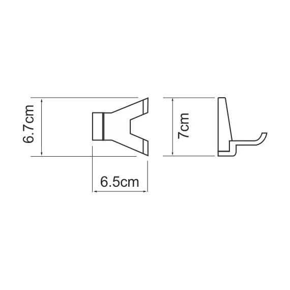 Крючок WasserKRAFT Lopau K-6000 K-6023D