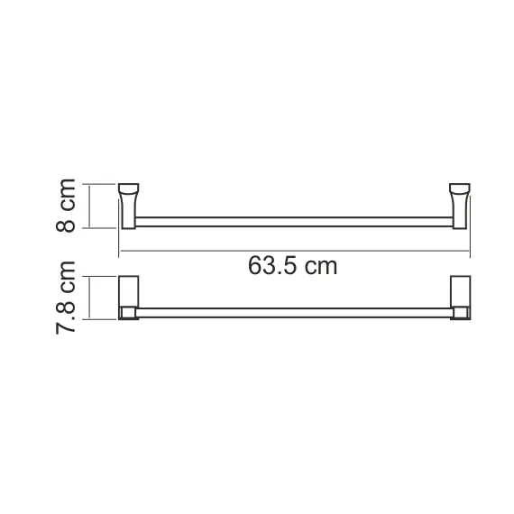 Держатель  полотенец  WasserKRAFT Lopau K-6000 K-6030