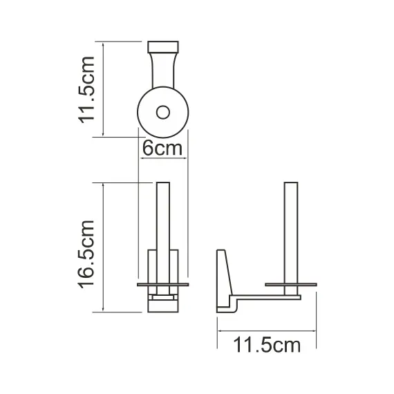 Держатель туалетной бумаги WasserKRAFT Lopau K-6000 K-6097