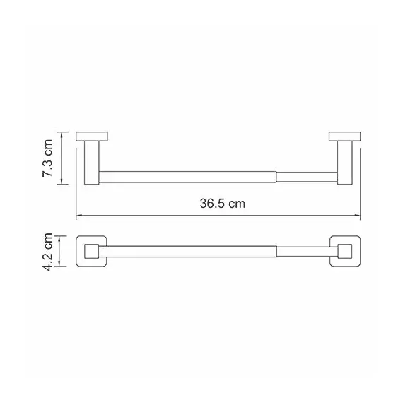 Держатель бумажных полотенец WasserKRAFT Lippe K-6500 K-6591