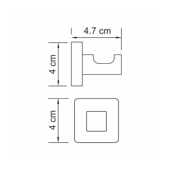 Крючок WasserKRAFT Lippe K-6500 K-6523