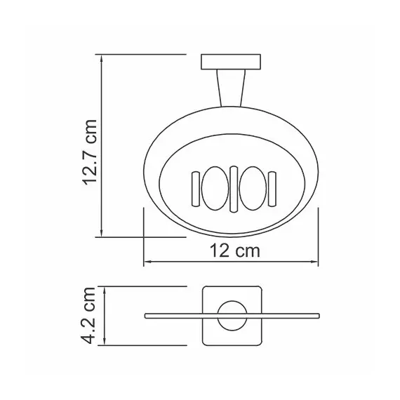 Мыльница WasserKRAFT Lippe K-6500 K-6569