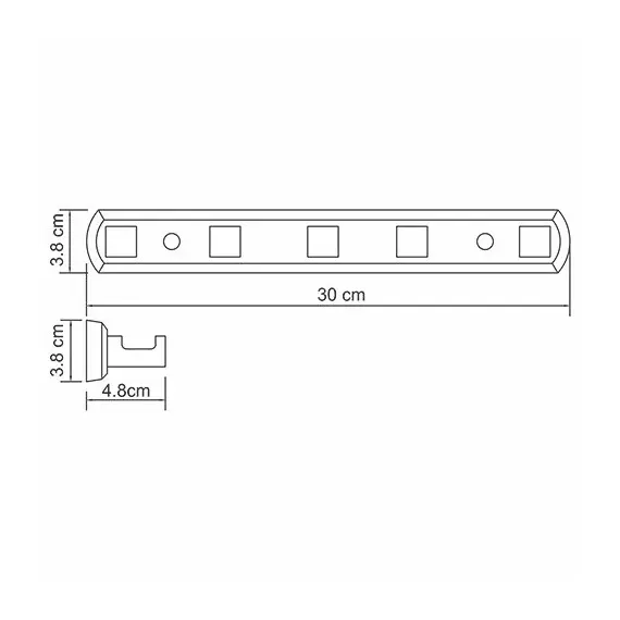 Вешалка WasserKRAFT Lippe K-6575