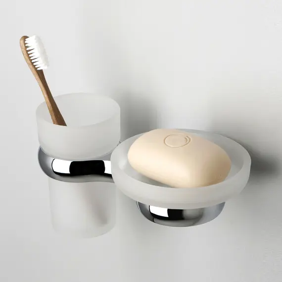 Держатель стакана и мыльницы WasserKRAFT  Berkel K-6800 K-6826