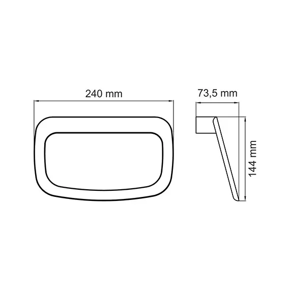 Держатель полотенец WasserKRAFT Glan  K-5160