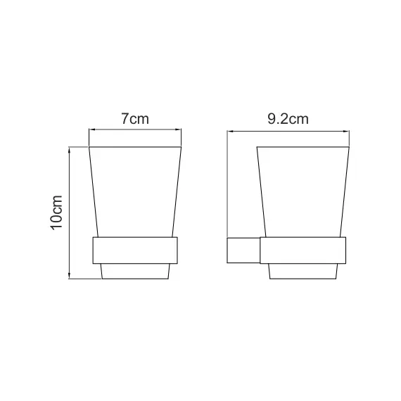 Подстаканник WasserKRAFT Sauer K-7900 K-7928