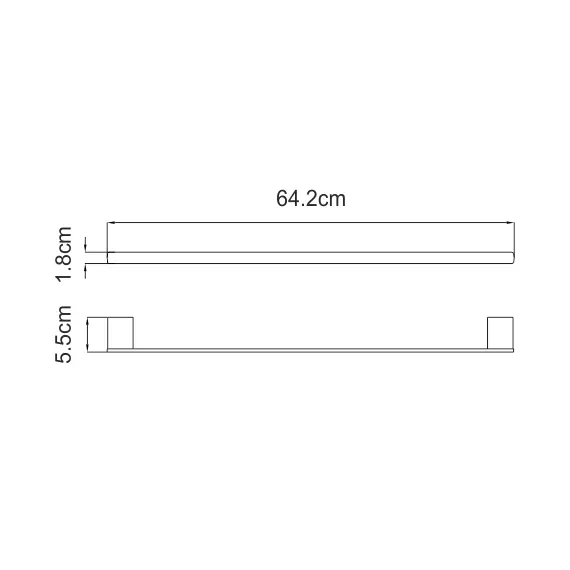 Держатель  полотенец  WasserKRAFT Sauer K-7900 K-7930