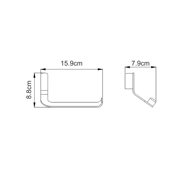 Держатель  туалетной бумаги WasserKRAFT Sauer K-7900 K-7996
