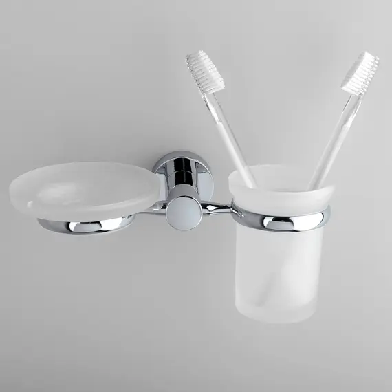 Держатель стакана и мыльницы WasserKRAFT Donau K-9400 K-9426