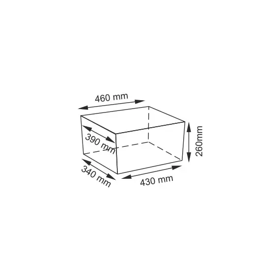 Плетеная корзина WasserKRAFT Berkel WB-480