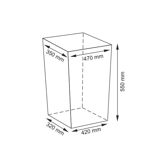 Плетеная корзина WasserKRAFT Isar WB-130