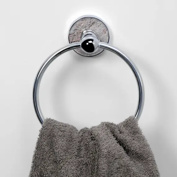 Держатель полотенец кольцо WasserKRAFT Nau  K-7760