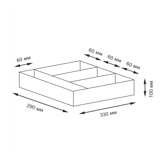 Плетеная корзина WasserKRAFT Neime WB-190