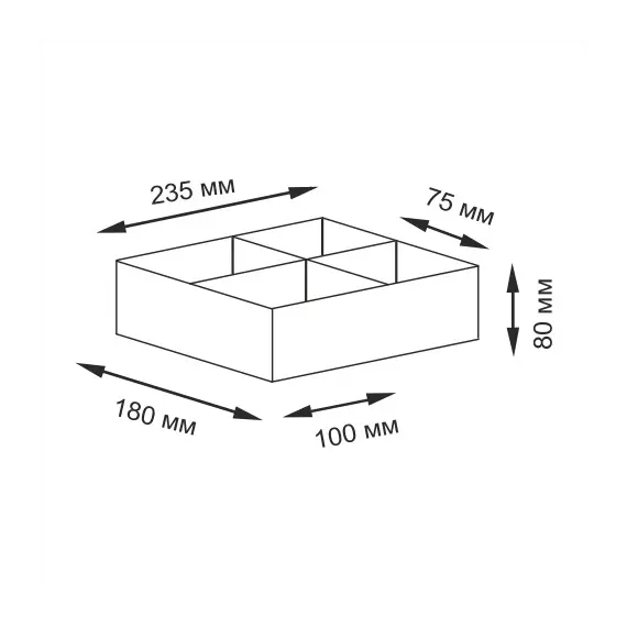 Плетеная корзина WasserKRAFT Neime WB-190