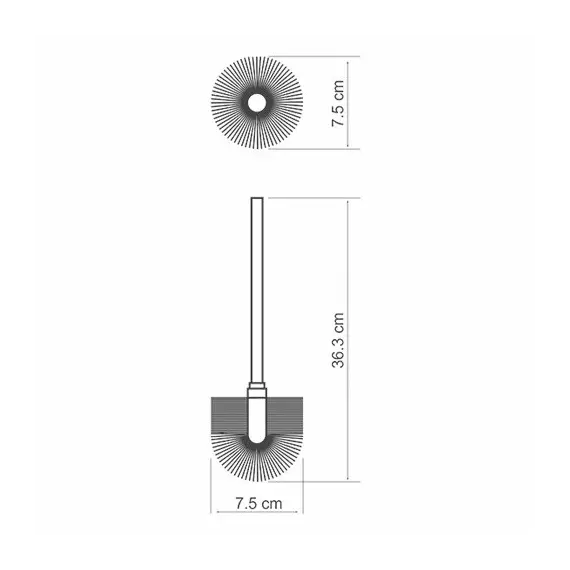 Щетка WasserKRAFT  K-026