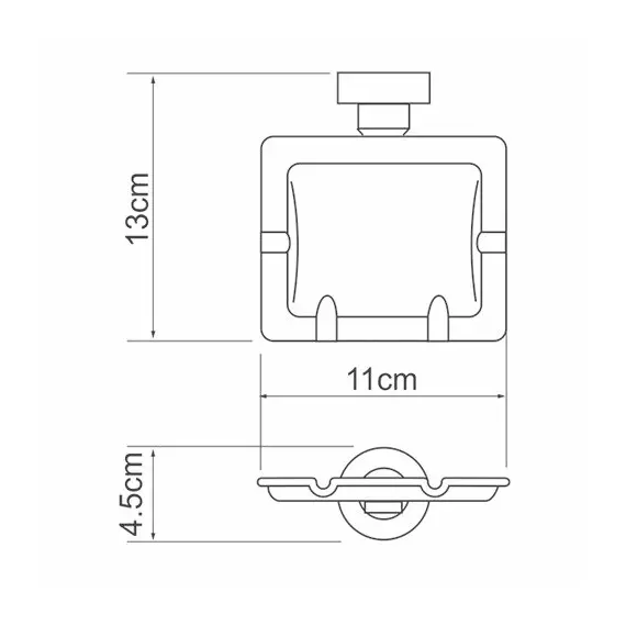 Емкость для мусора WasserKRAFT  K-1081