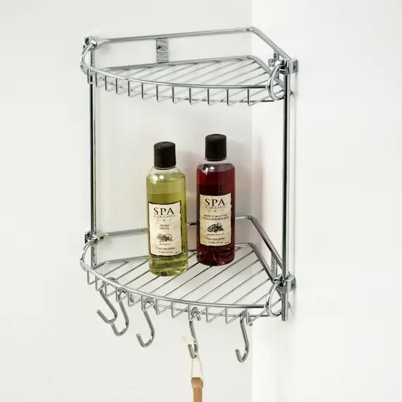 Полка металлическая двойная WasserKRAFT  K-1222