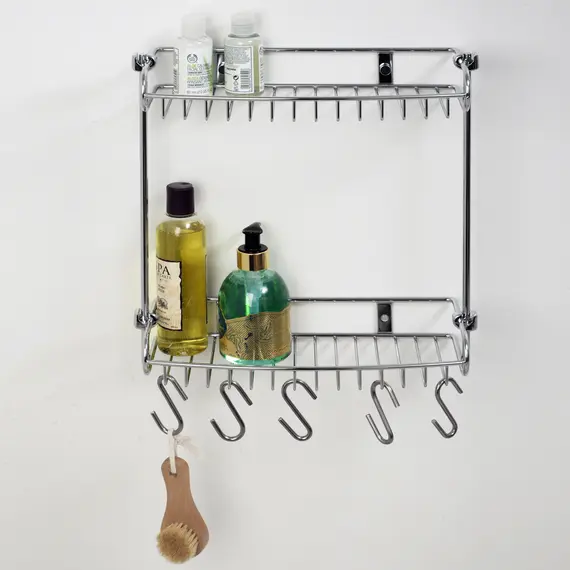 Полка металлическая двойная WasserKRAFT  K-1422