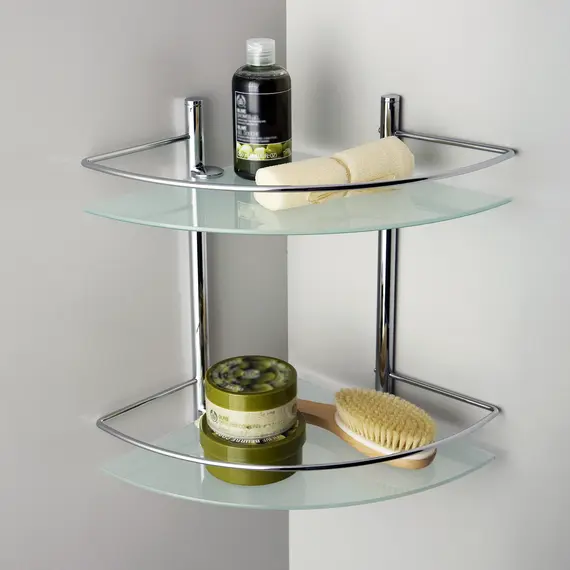 Полка стеклянная двойная WasserKRAFT  K-3122