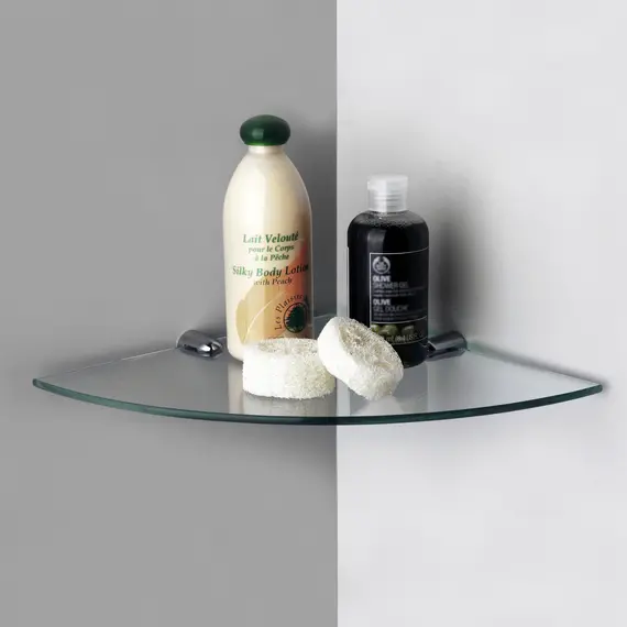 Полка  стеклянная угловая WasserKRAFT  K-533